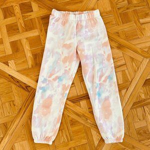 Lazy Pants Joggers Tie Dye Pink